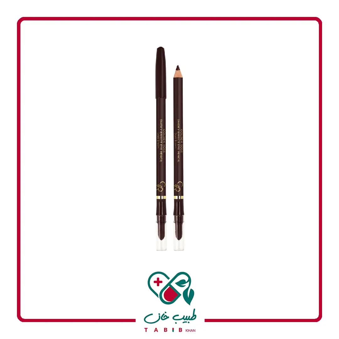 مداد چشم اسموکی افکت قهوه‌ای گلدن رز/SMOKY EFFECT EYE PENCIL DP Brown GOLDEN ROSE