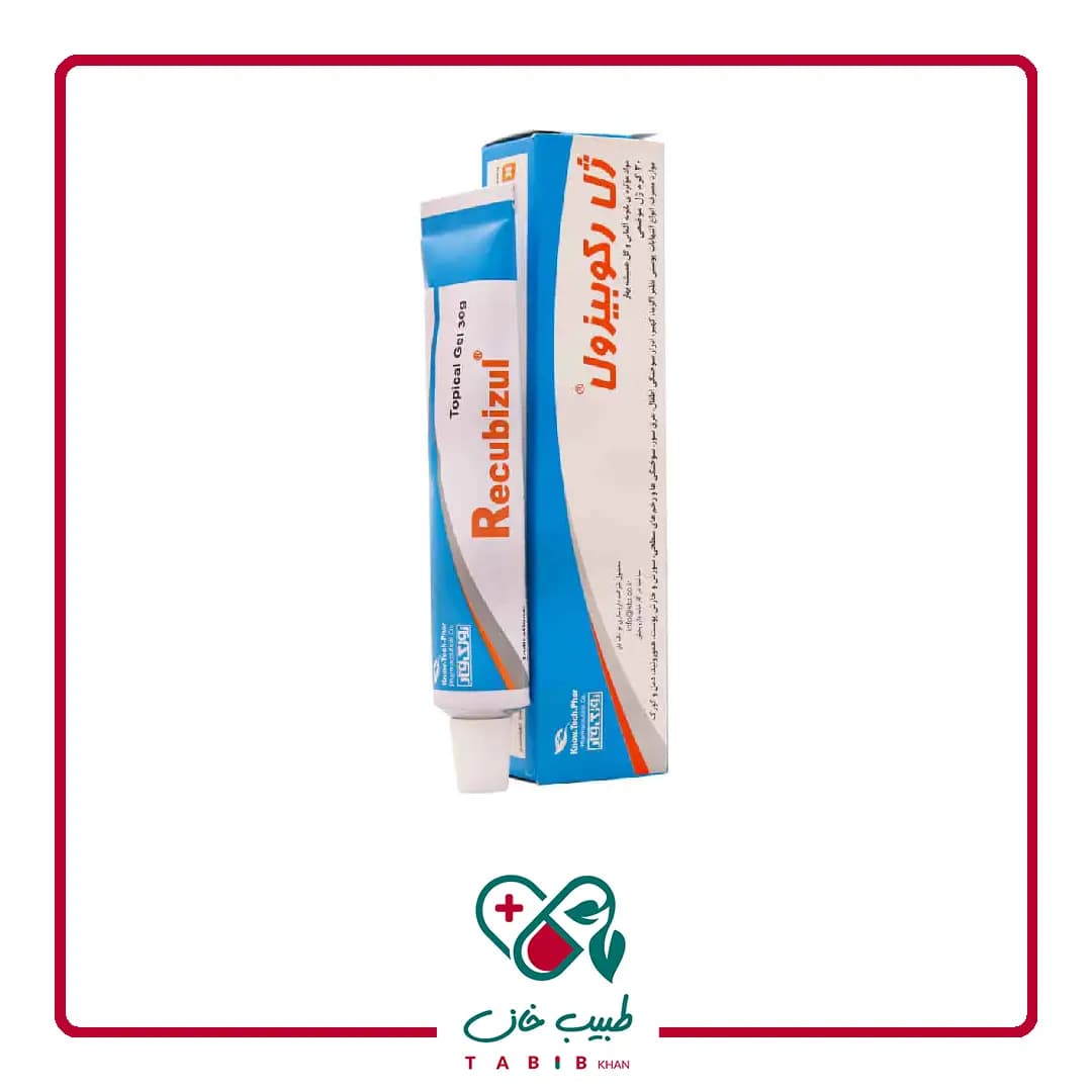 ژل موضعی رکوبیزول نوتک فار 30 گرم/Know Tech Phar Recubizul Gel 30 g