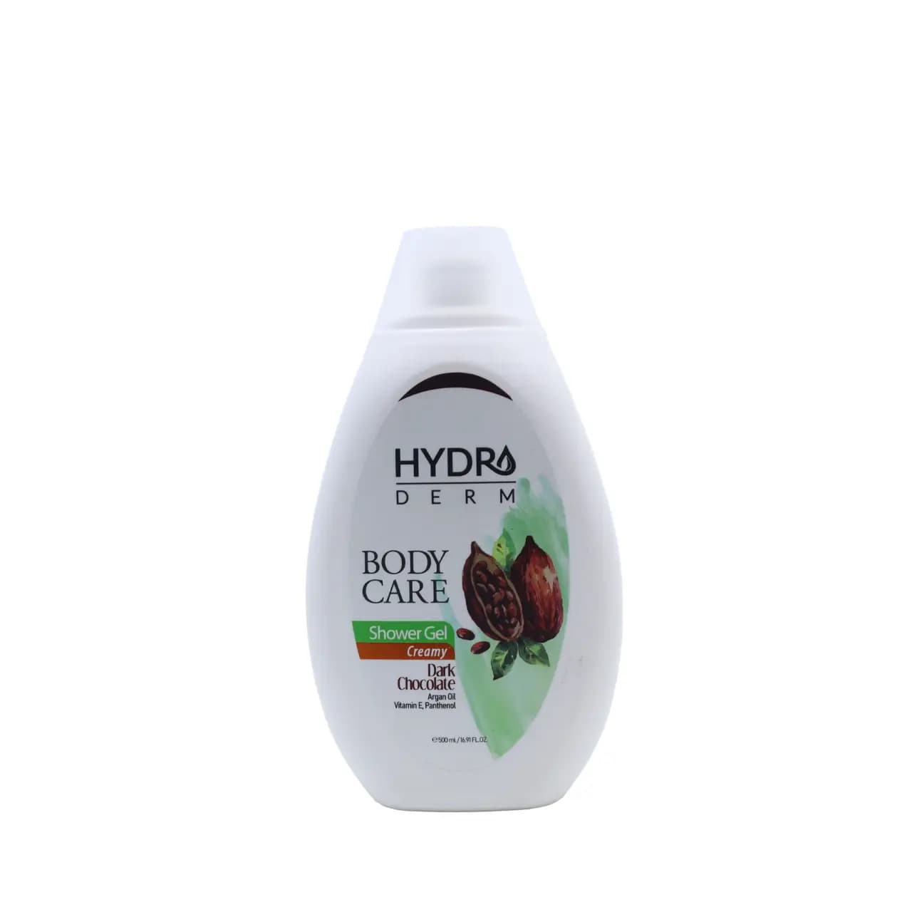 شامپو بدن کرمی هیدرودرم با رایحه شکلات تلخ 500 میلی لیتر/Hydroderm Dark Chocolate Creamy Shower Gel 500 Ml — تصویر ۶