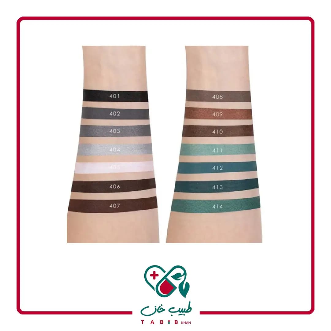 مداد چشم گلدن رز مدل DREAM EYES شماره 404 رنگ نقره ای/GOLDEN ROSE DREAM EYES EYELINER 404 — تصویر ۳