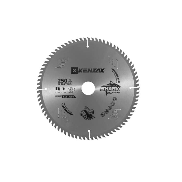 تیغ اره الماسه MDF کنزاکس سایز 80×250 مدل KCS-2250