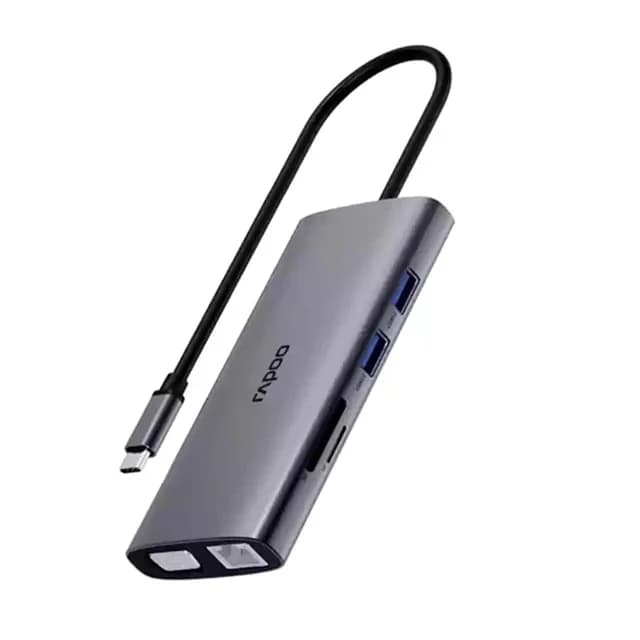 هاب 10 پورت Type-C رپو مدل XD101 — تصویر ۵
