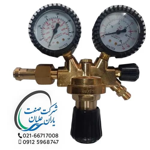 مانومتر دوگیج گاز CO2 طرح مکسی — تصویر ۳