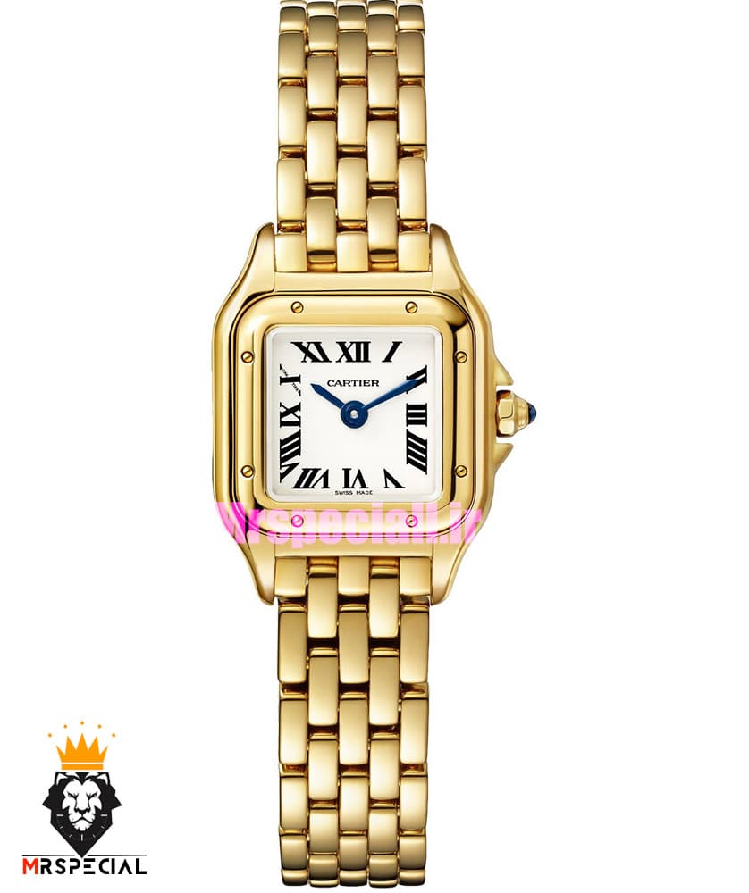 ساعت مچی زنانه کارتیه پنتر طلایی سایز اسمال CARTIER PANTHRE 2532