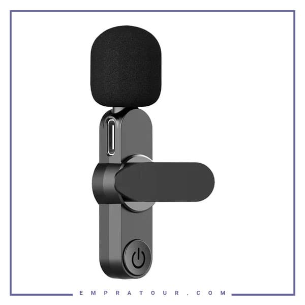 میکروفون یقه ای وایرلس لایتنینگ کوتتسی COTETCI Wireless Microphone 74006 — تصویر ۴