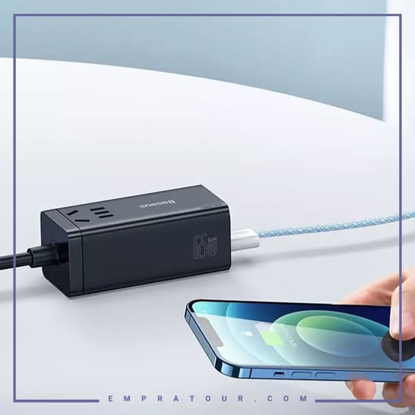 کابل شارژ لایتنینگ 1 متری بیسوس Baseus Dynamic Fast Charging Data Cable CALD000402 — تصویر ۴