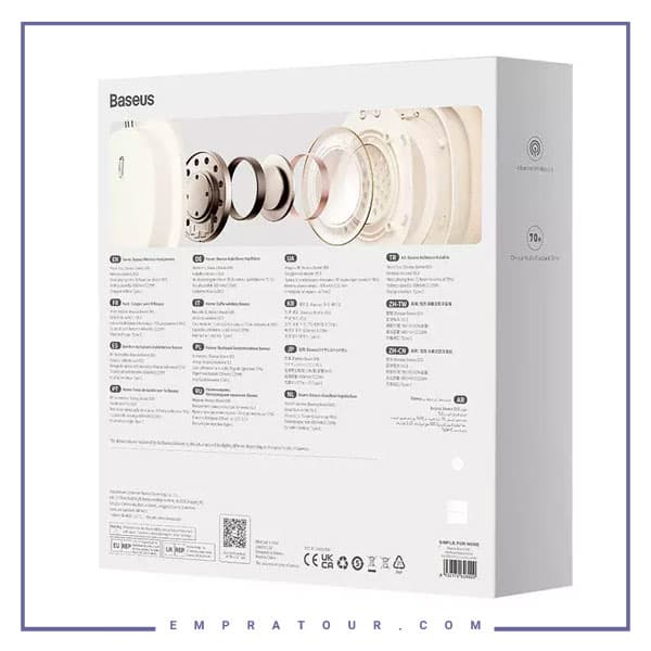 هدست بلوتوث بیسوس BASEUS Bowie D05 Wireless Headphones NGTD020202 — تصویر ۶