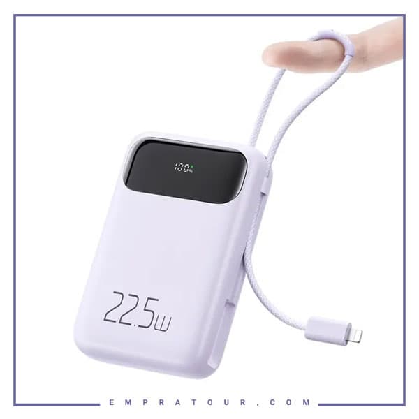 پاوربانک 22.5 وات همراه با کابل لایتنینگ مک دودو Mcdodo Powerbank MC-325