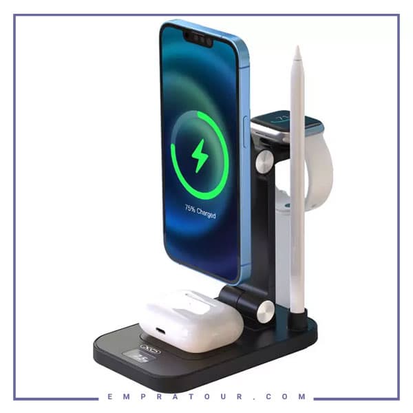 استند و شارژر وایرلس توان 15 وات ایکس او XO TK-23 — تصویر ۲