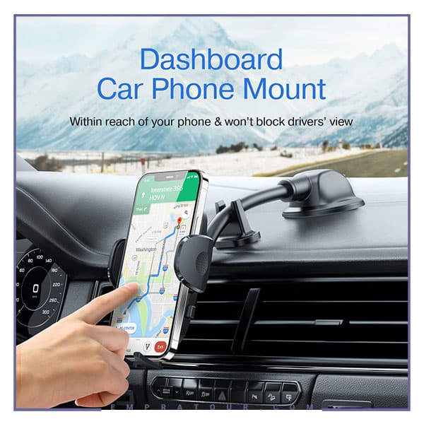هولدر رو داشبوردی جویروم Joyroom Mechanical Car Holder JR-ZS259 — تصویر ۵