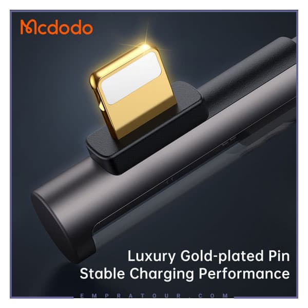 کابل شارژ لایتنینگ 1.2 متری مک دودو Mcdodo Lightning Transparent Data Cable CA-3510 — تصویر ۷