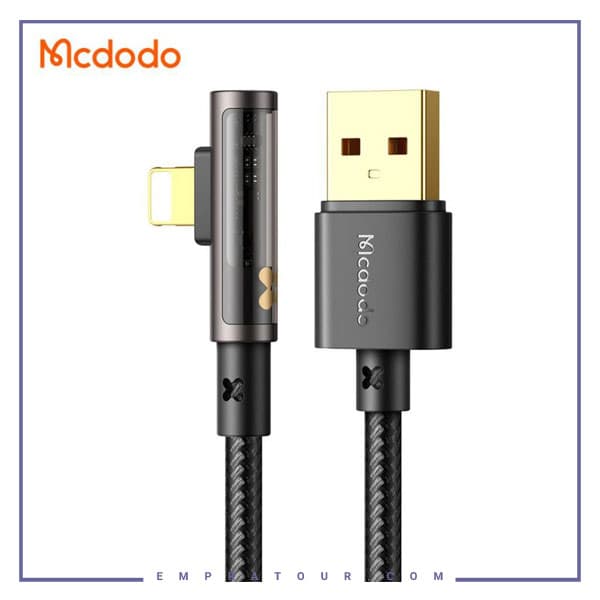 کابل شارژ لایتنینگ 1.2 متری مک دودو Mcdodo Lightning Transparent Data Cable CA-3510 — تصویر ۱۰
