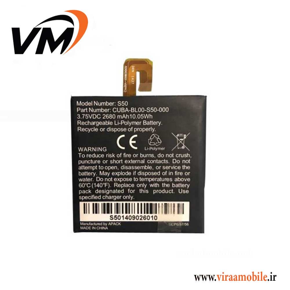 باتری اصلی کاترپیلار Cat S50 — تصویر ۳