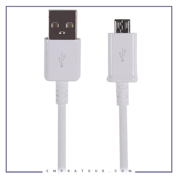 کابل USB به MicroUSB اورجینال پکدار سامسونگ 1.5 متر Samsung ECB-DU4EWE USB to MicroUSB cable
