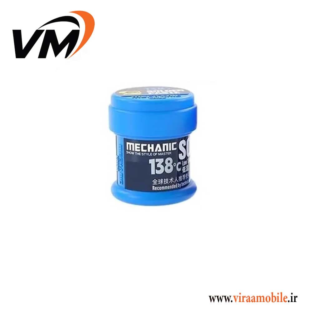 خمیر قلع 138 درجه 50 گرمی مکانیک MECHANIC LW50