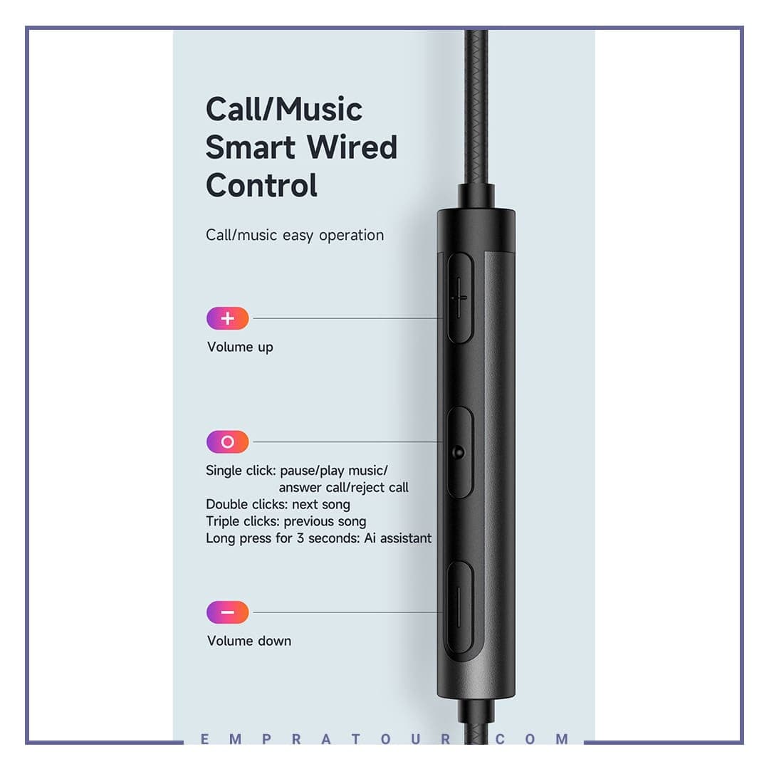 هندزفری سیمی لایتنینگ مک دودو Mcdodo Stereo Earphone Lightning HP-3480 — تصویر ۴