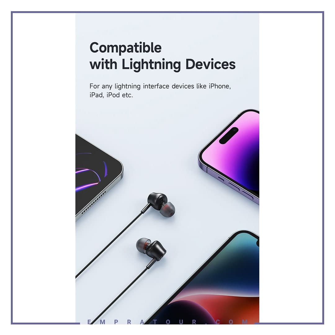 هندزفری سیمی لایتنینگ مک دودو Mcdodo Stereo Earphone Lightning HP-3480 — تصویر ۸