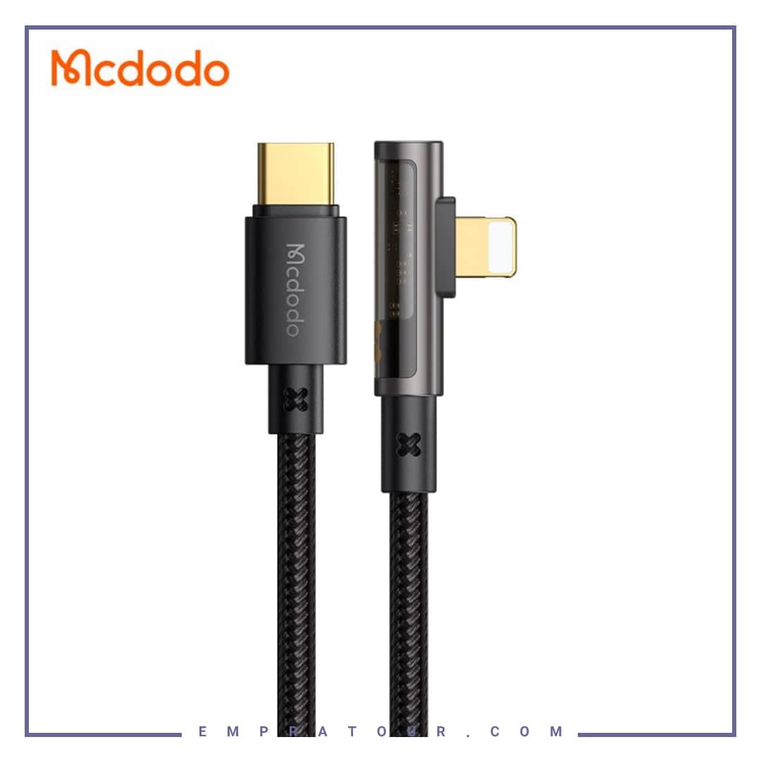 کابل 1.2 متری لایتنینگ به Type C مک دودو MCDODO 36W Type C To Lightning Data cable CA-3390 — تصویر ۳
