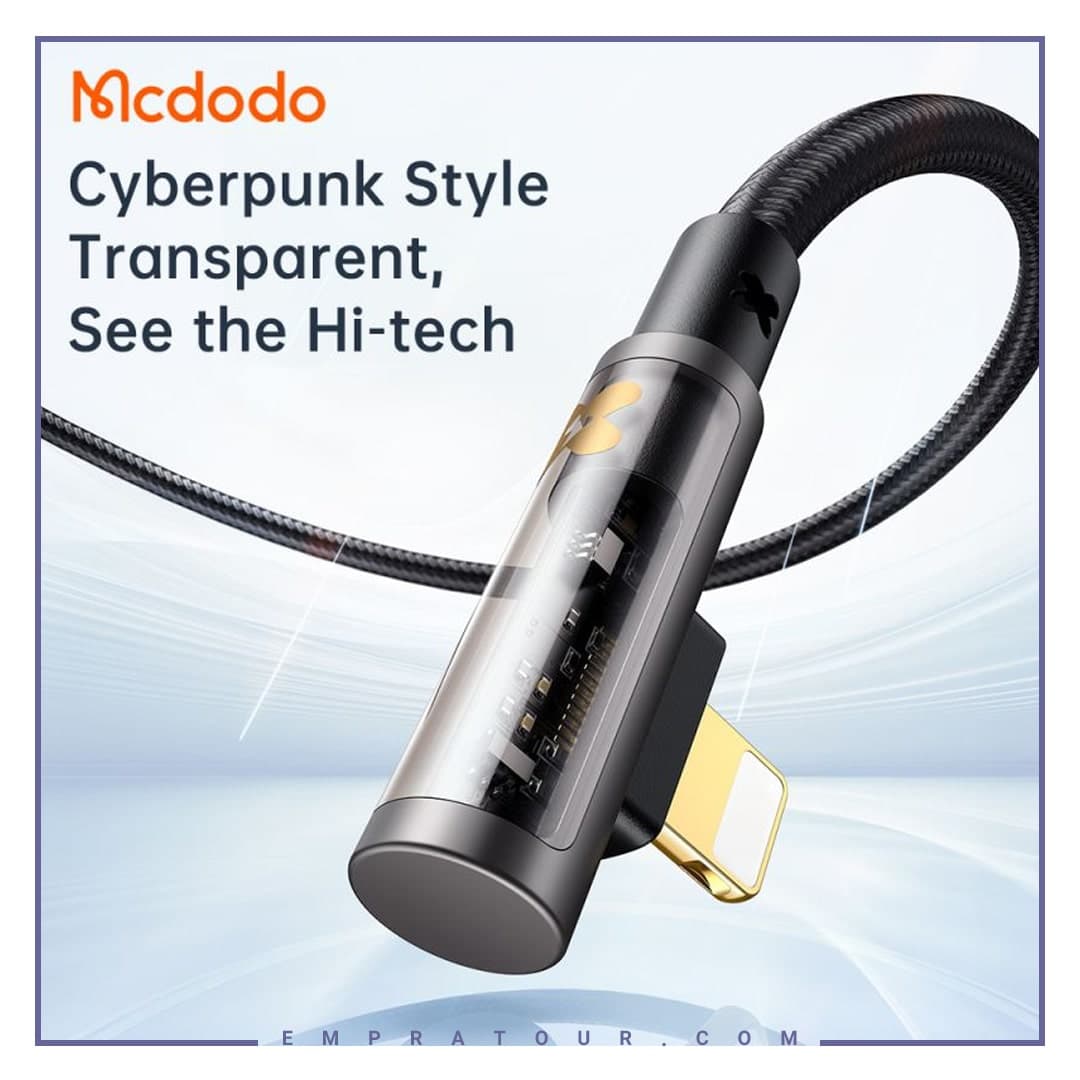 کابل 1.2 متری لایتنینگ به Type C مک دودو MCDODO 36W Type C To Lightning Data cable CA-3390 — تصویر ۷