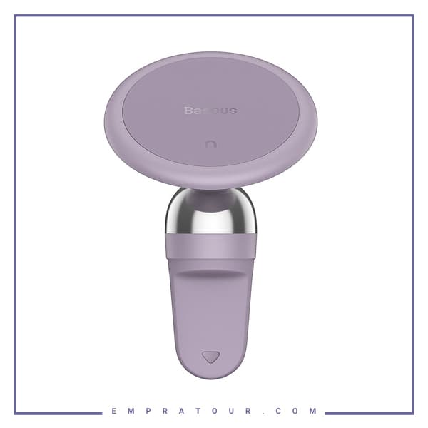 پایه نگهدارنده دریچه کولری بیسوس Baseus C01 Magnetic Phone Holder SUCC000105 — تصویر ۲