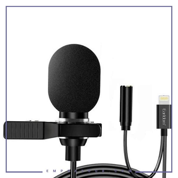 میکروفون لایتنینگ ارلدام Earldom ET-E40 Iphone Condenser Wired Microphone — تصویر ۵