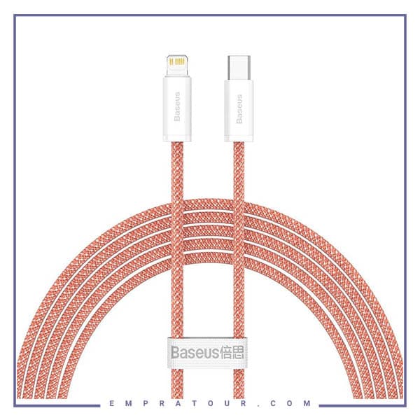 کابل تایپ سی به لایتنینگ Cable USB-C cable for Lightning Baseus Dynamic Series 20W 2m cald000105 — تصویر ۵