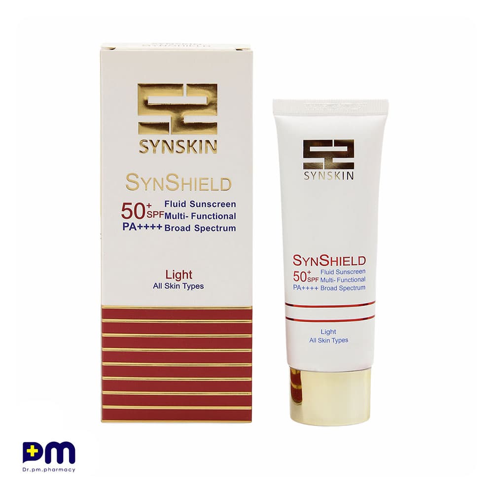 ضد آفتاب فلوئیدساین شیلد SPF50+ انواع پوست رنگ Light
