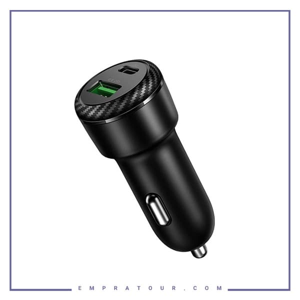 شارژر فندکی فست شارژ مک دودو Mcdodo CC-5970 QC3.0 2.4A PD 38W — تصویر ۵