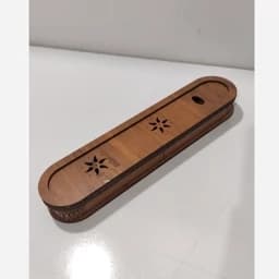 جعبه کشویی مضراب سنتور چوبی — تصویر ۳