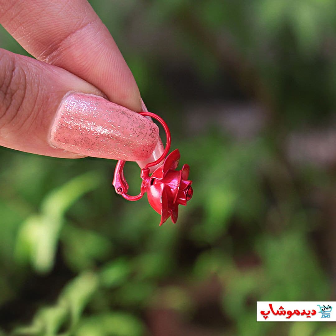 گوشواره گل رز — تصویر ۲