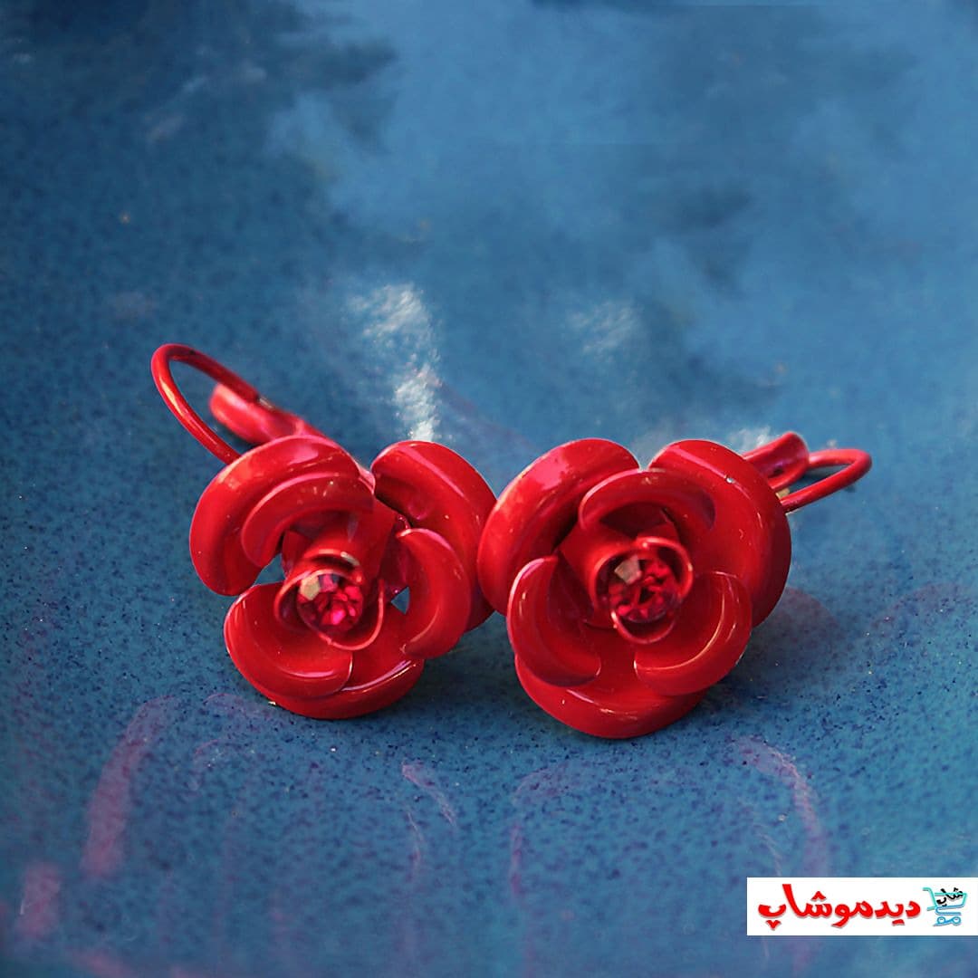 گوشواره گل رز — تصویر ۴