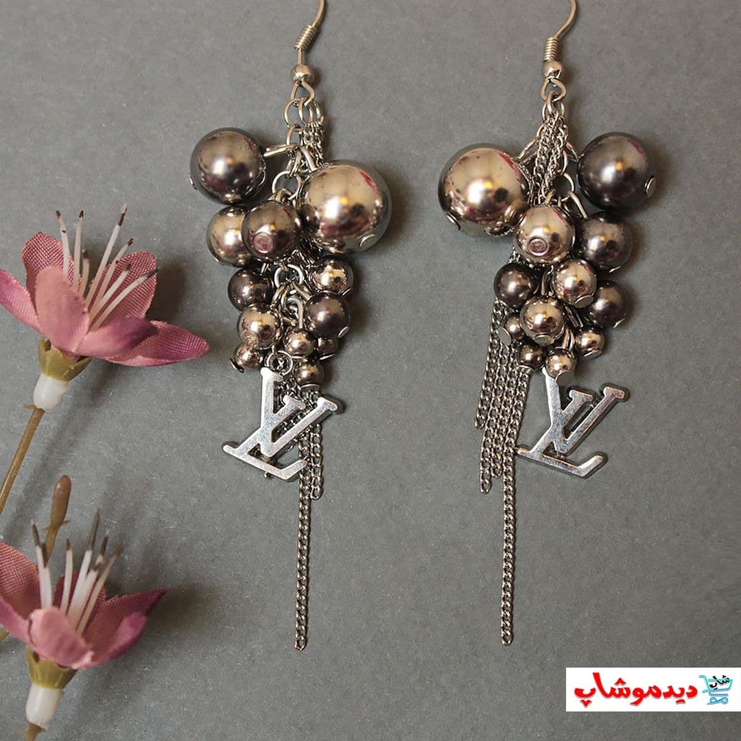 گوشواره طرح خوشه کد 0179 — تصویر ۴