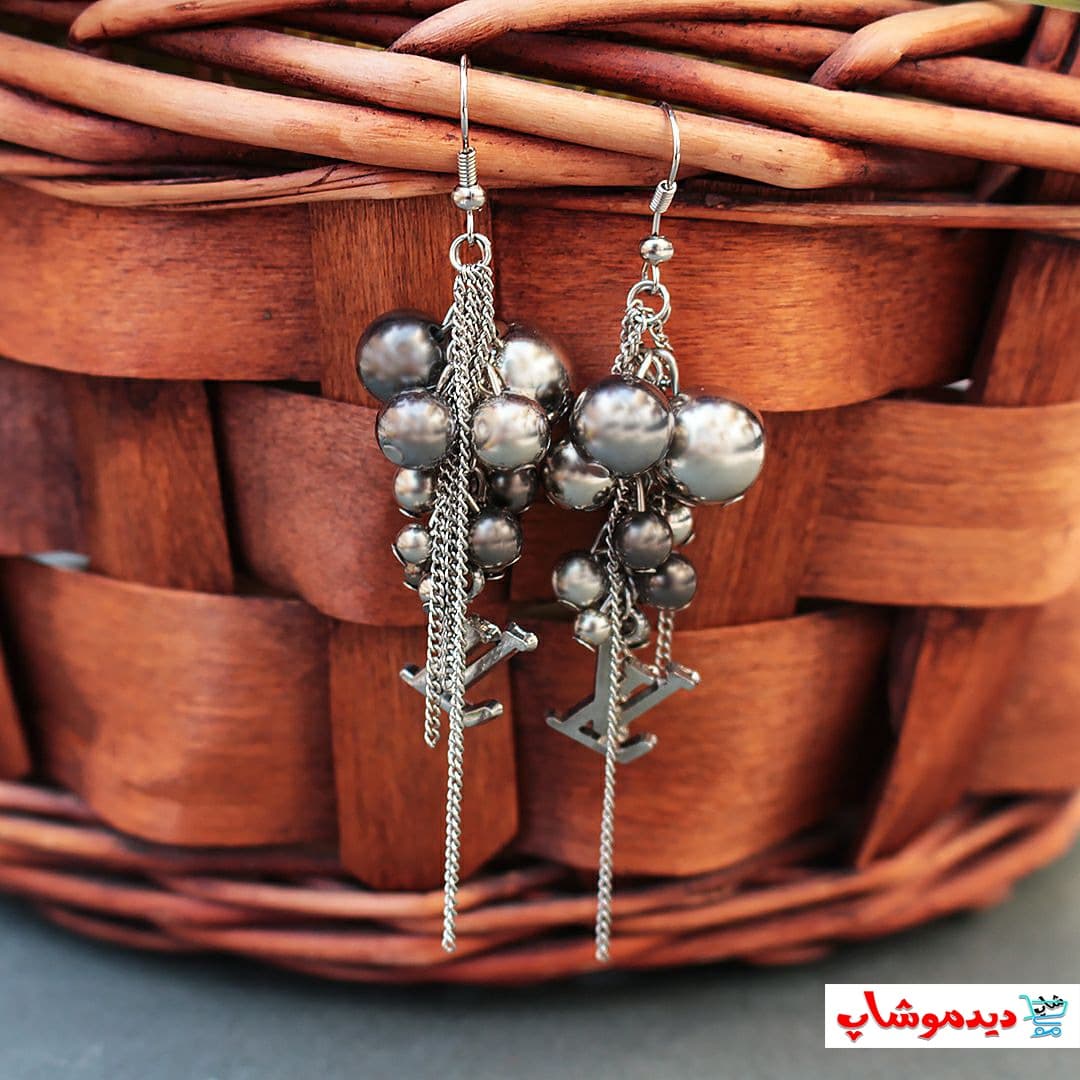 گوشواره طرح خوشه کد 0179