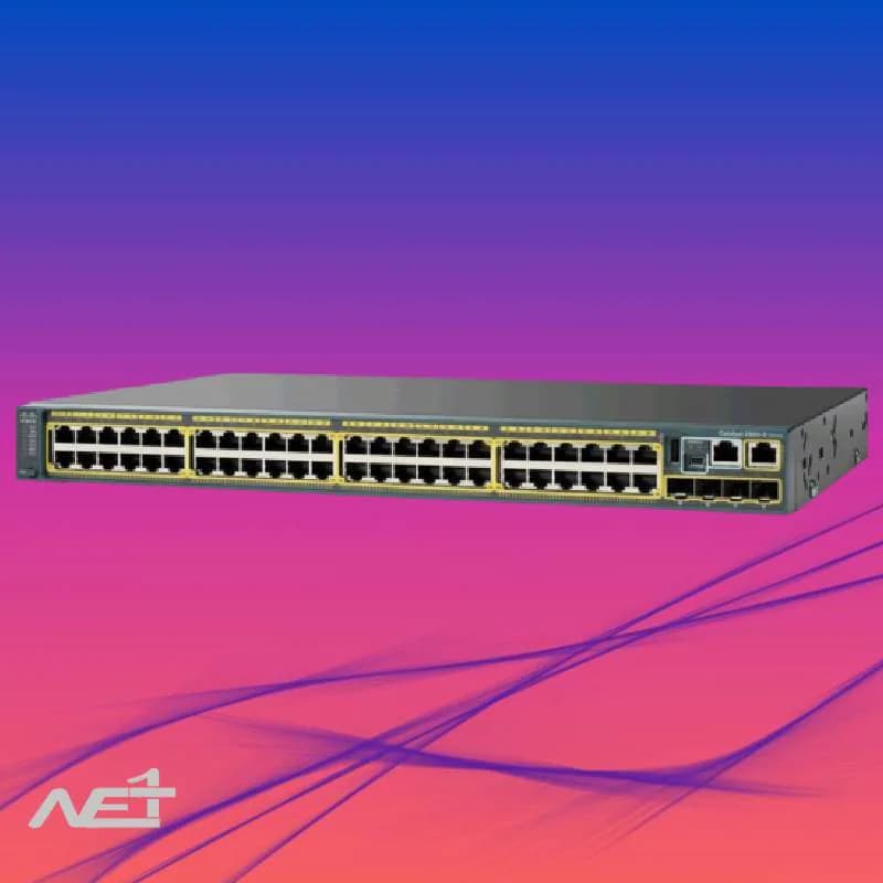 سوییچ ۴۸ پورت سیسکو مدل CISCO WS-C2960X-48FPD-L — تصویر ۶