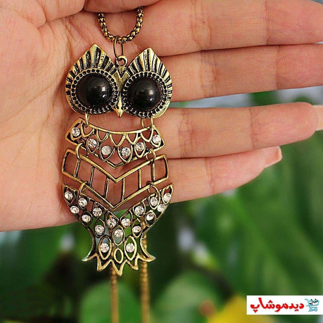 گردنبند جغد کد 10153