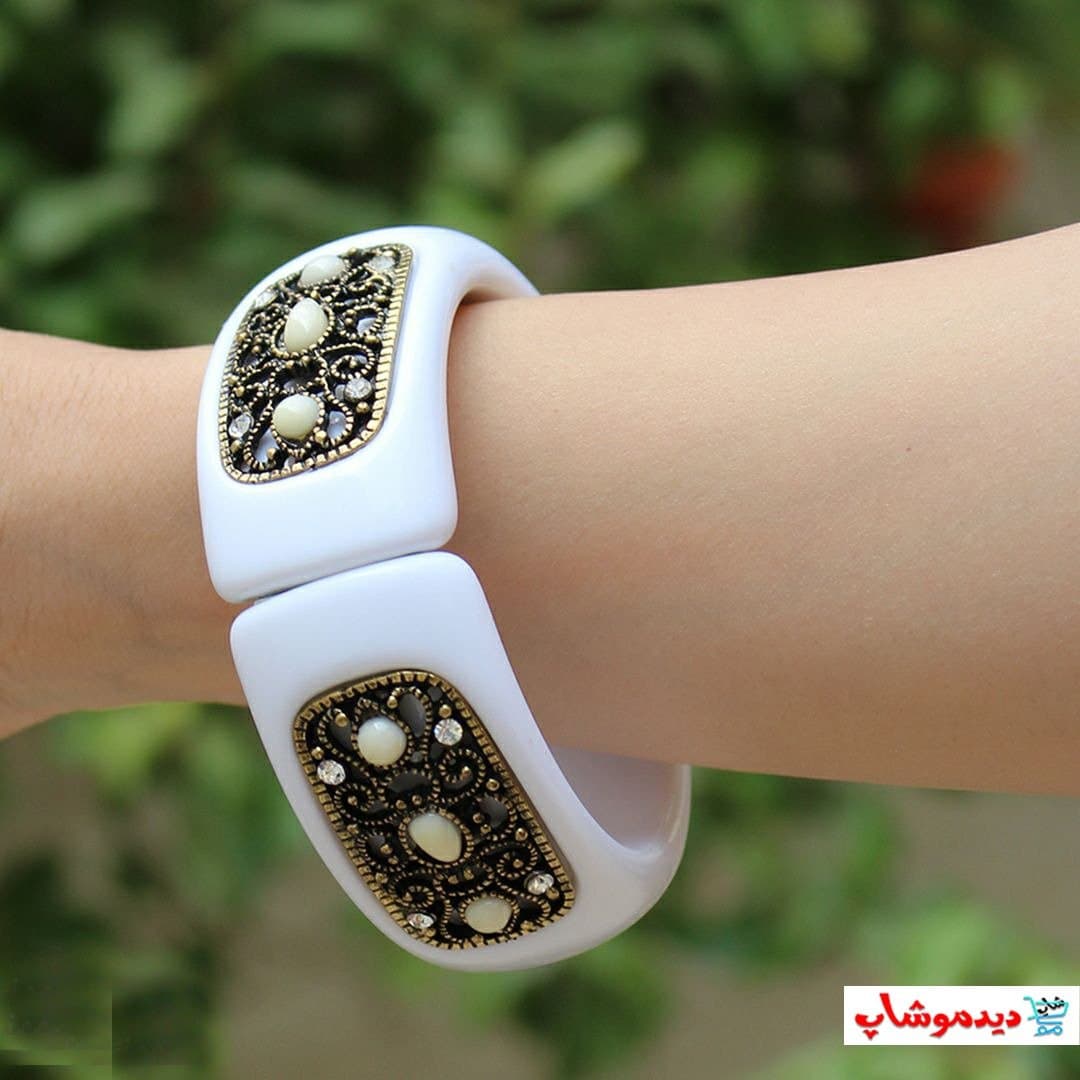 دستبند طرح سرامیکی