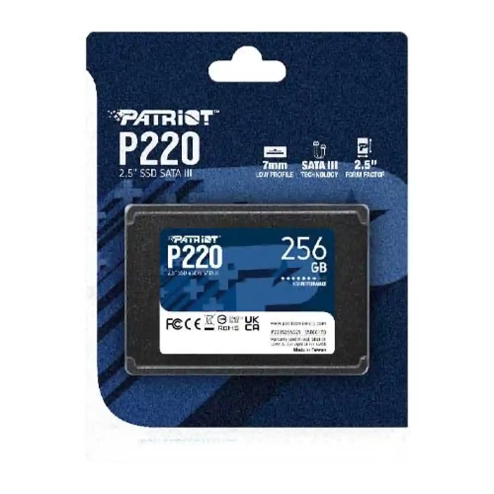 حافظه اس اس دی اینترنال پاتریوت مدل P220 ظرفیت 256گیگابایت — تصویر ۸