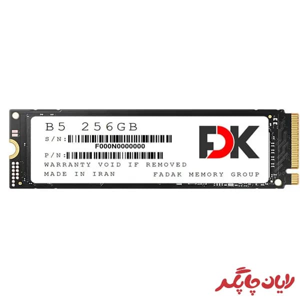 حافظه اس اس دی اینترنال فدک مدل SSD FDK M.2 ظرفیت 256 گیگابایت — تصویر ۸
