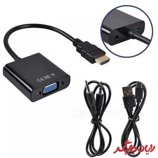 تبدیل HDMI به VGA کی نت مدل Knet Conversion — تصویر ۶