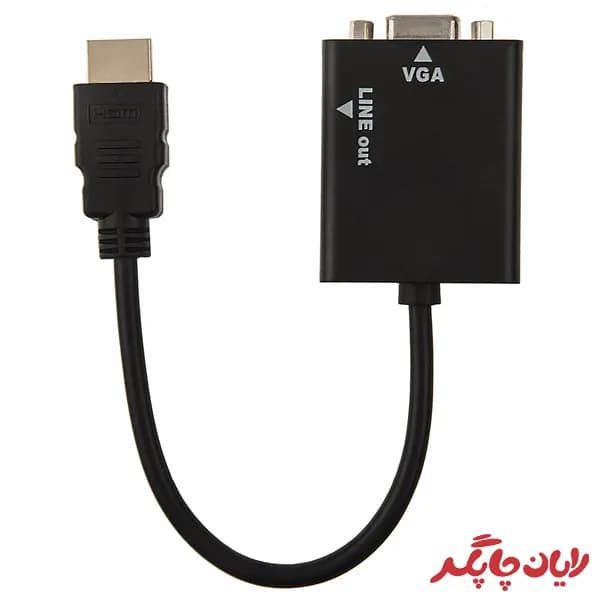 تبدیل HDMI به VGA کی نت مدل Knet Conversion