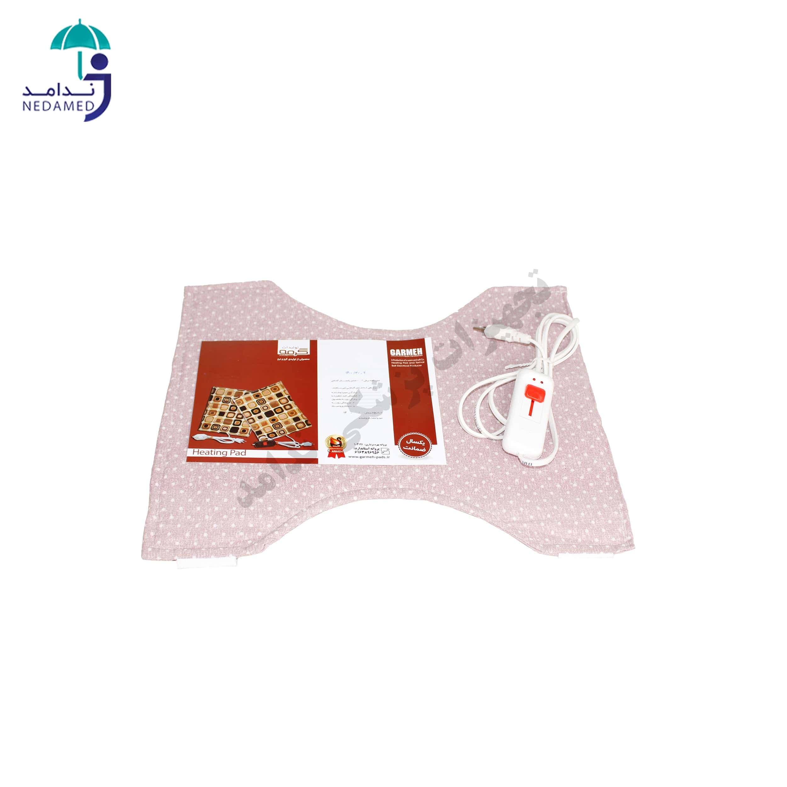 زانوبند برقی حرارتی گرمه — تصویر ۲