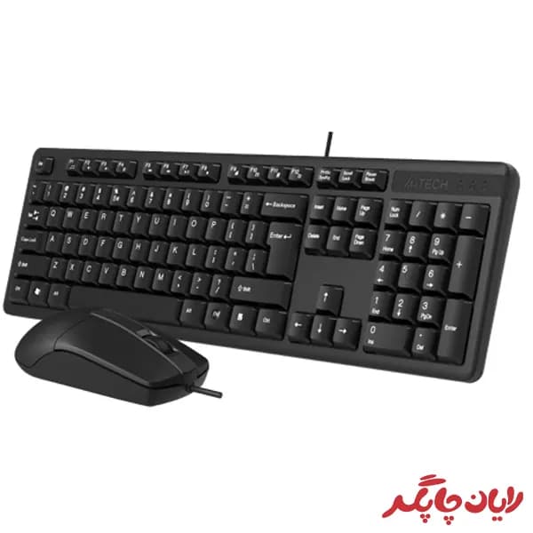 کیبورد و ماوس سیم دار ای فورتک مدل A4TECH KK-3330S — تصویر ۳