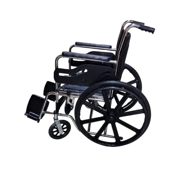 ویلچر کروم با چرخ توپر سروپیکرتوس کد 399301 — تصویر ۵