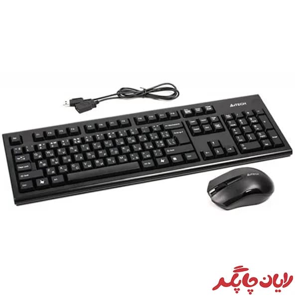 ماوس و کیبورد بی سیم ایفورتک 3000N — تصویر ۱۱