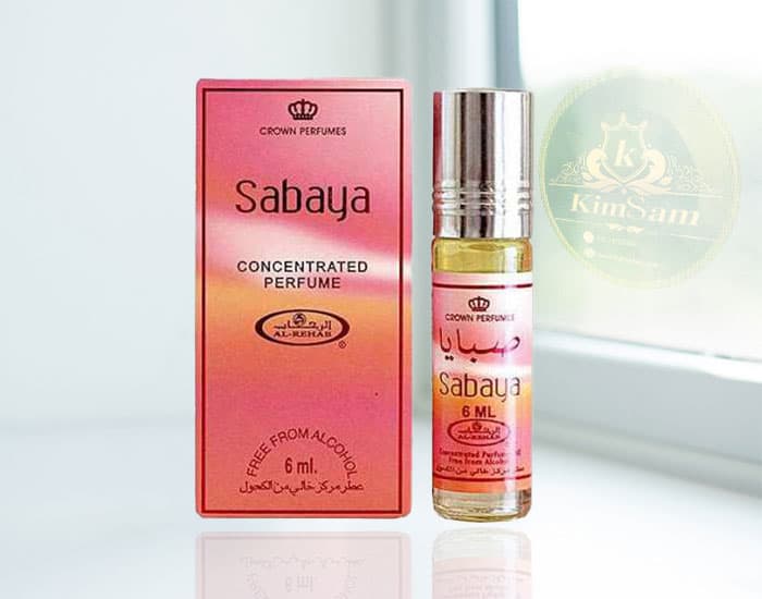 عطر عربی اصلی الرحاب با رایحه صبایا حجم 6 میل