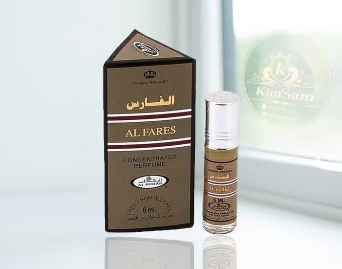 عطر عربی اصلی الرحاب با رایحه الفارس حجم 6 میل