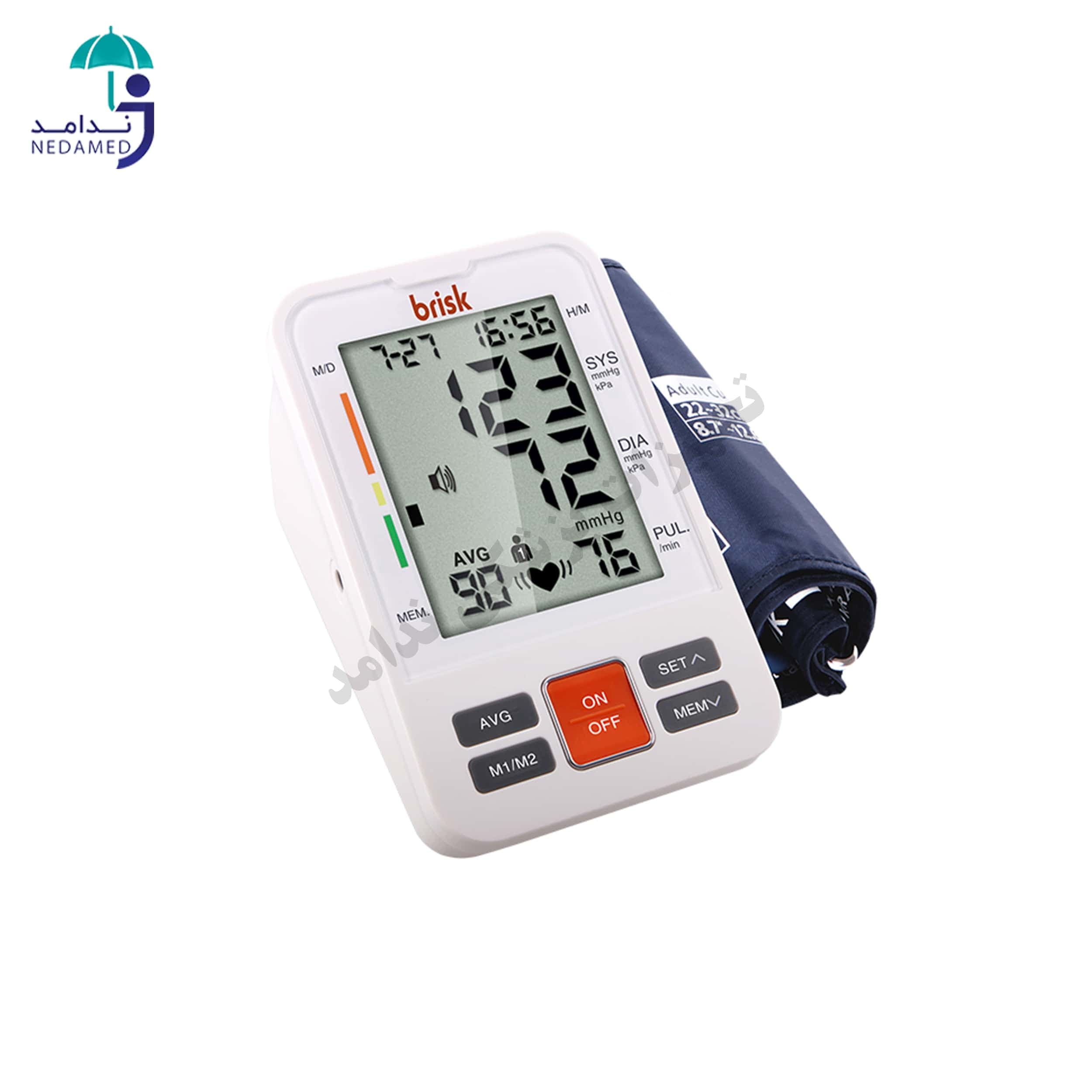 فشارسنج دیجیتالی بریسک مدل PG 800 B22