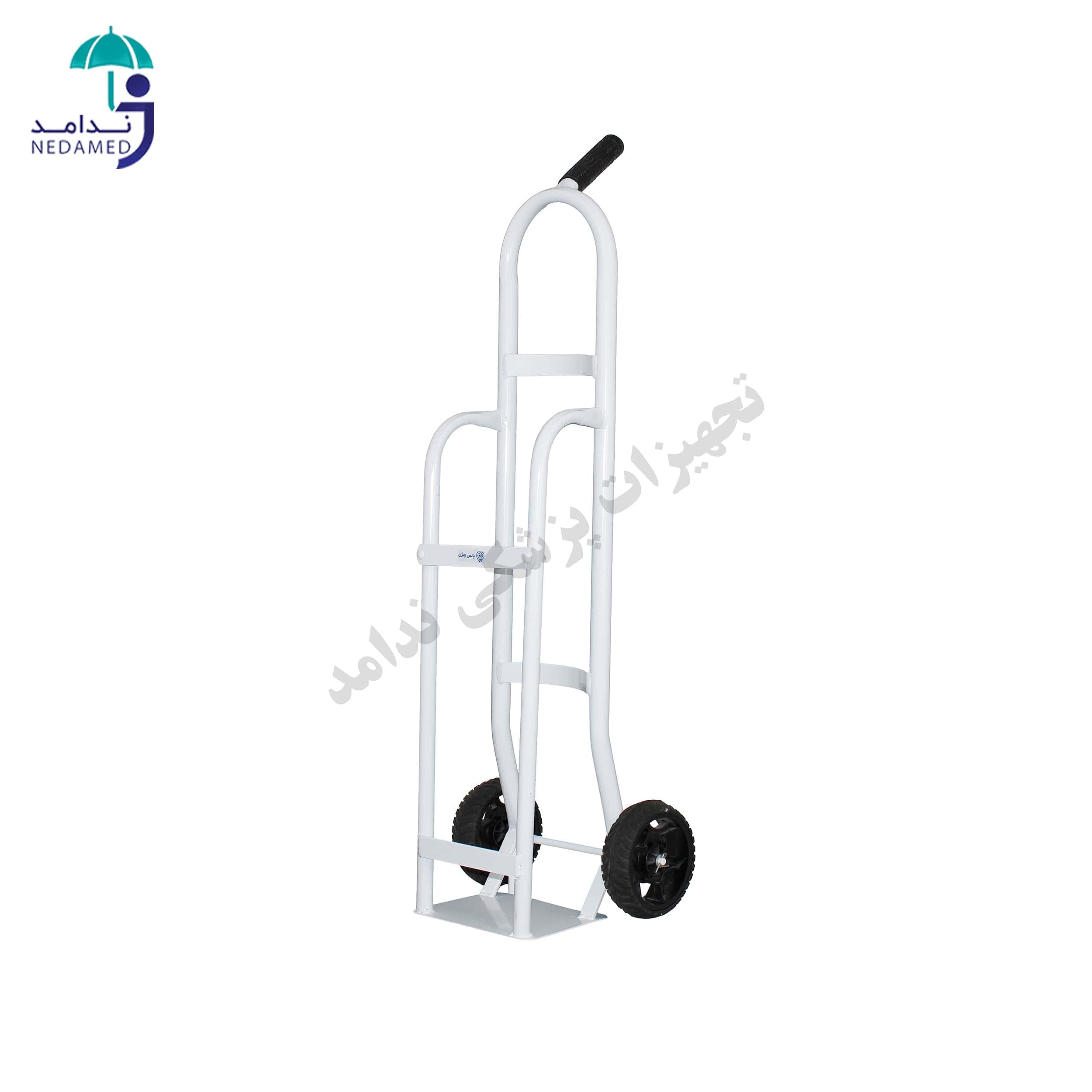 ترالی حمل کپسول اکسیژن پالس ویژن چرخ اسپورت