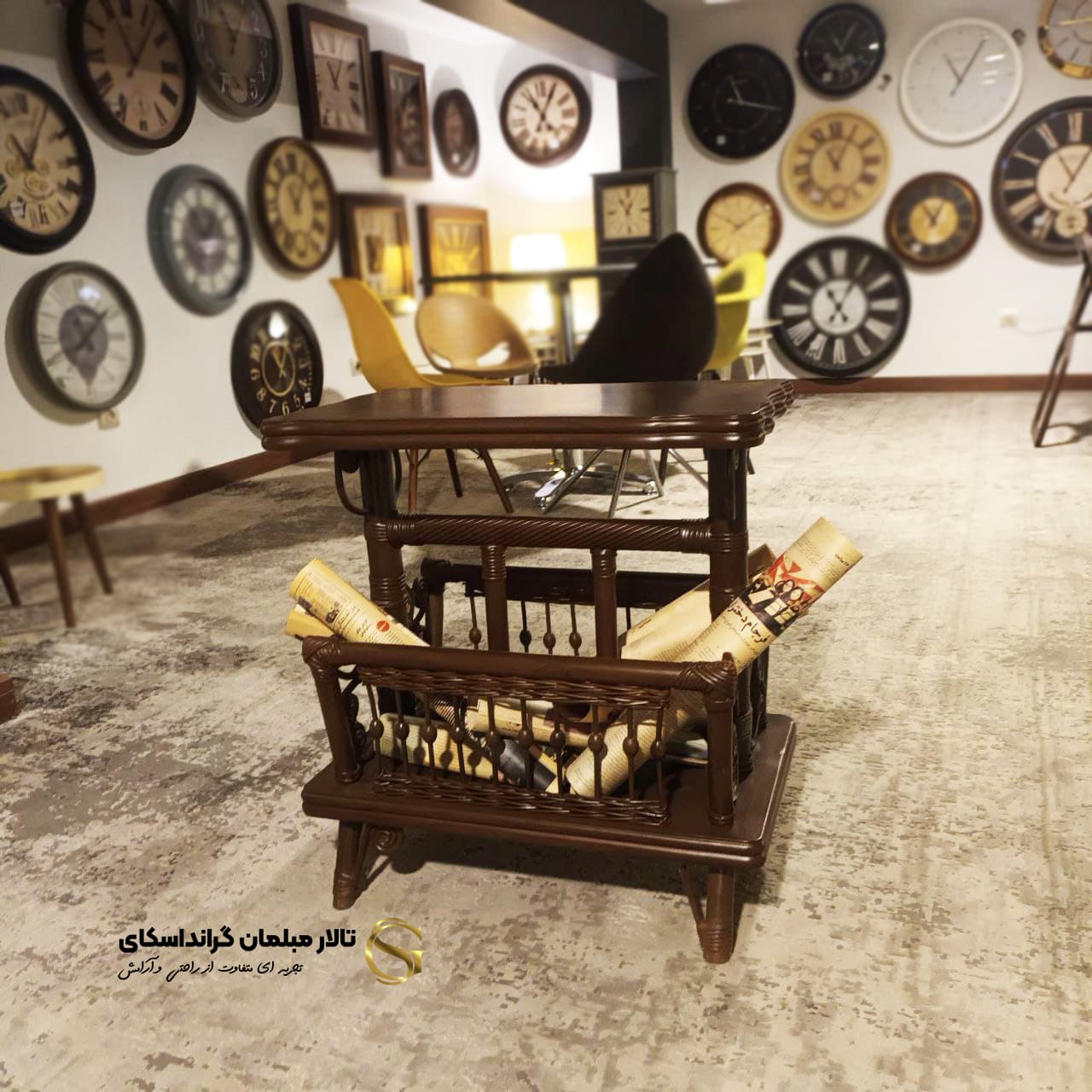 میز روزنامه بامبو – 8705 — تصویر ۶