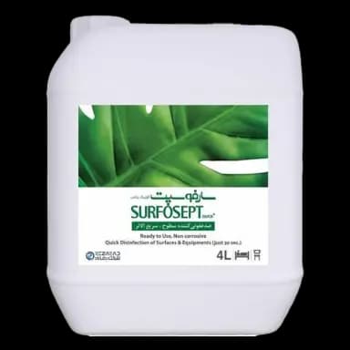 ضدعفونی کننده سطوح سارفوسپت +Surfosept Quick حجم 4 لیتر — تصویر ۴